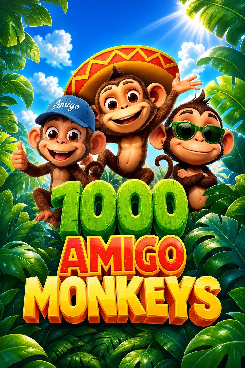 1000 Amigo Monkeys